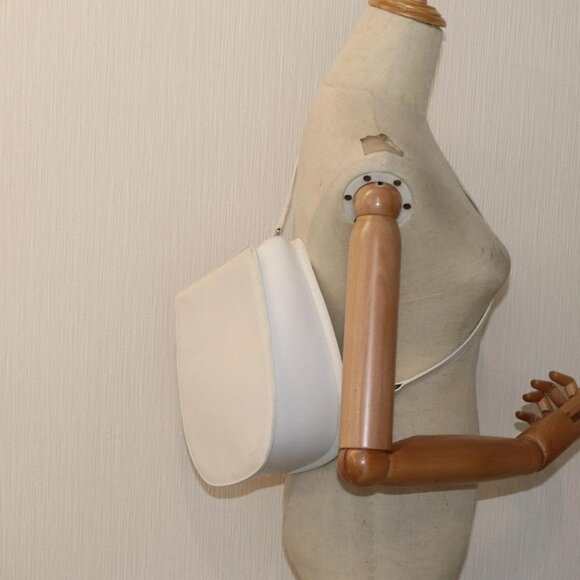 GUCCI Body Bag Leather White Auth ar12042 - Picture 15 of 16